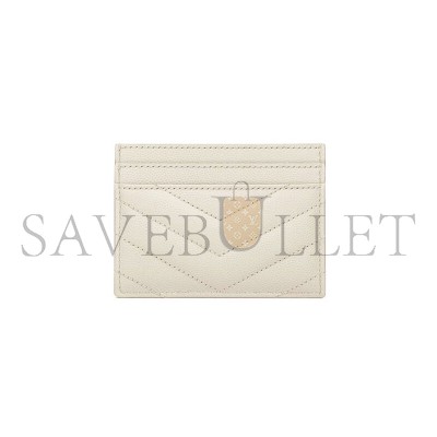 YSL CASSANDRE MATELASSÉ CARD CASE IN GRAIN DE POUDRE LEATHER 423291BOW019207 (10.5*7.5*0.5cm)