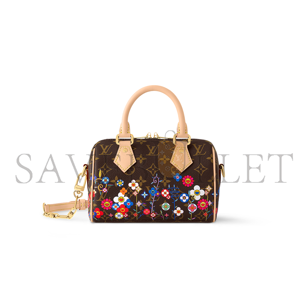 LOUIS VUITTON MURAKAMI LV X TM SPEEDY BANDOULIÈRE 20 M14175 (20.5*13.5*12cm) LOUIS VUITTON MURAKAMI LV X TM SPEEDY BANDOULIÈRE 20 M14175 (20.5*13.5*12cm)